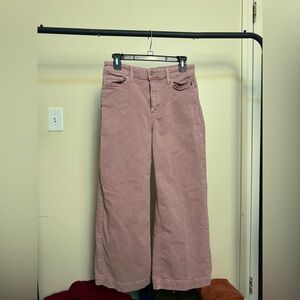PAIGE Pink Flare & Wide Leg Jeans